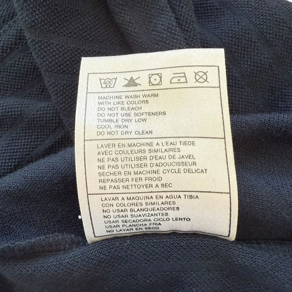 Nike Golf Polo Shirt Mens Size 2XL Dri Fit Short Sleeve Navy Blue Solid